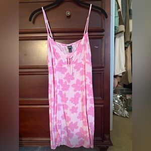 Wild Fable Pink Tie-Dye Top